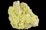 Sulfur Crystal Cluster - Steamboat Springs, Nevada #129751-1